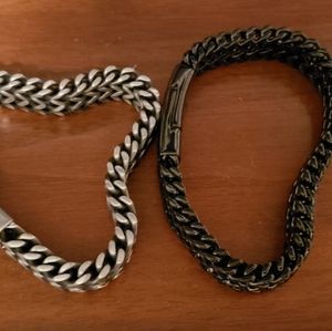 2 men's bracelets